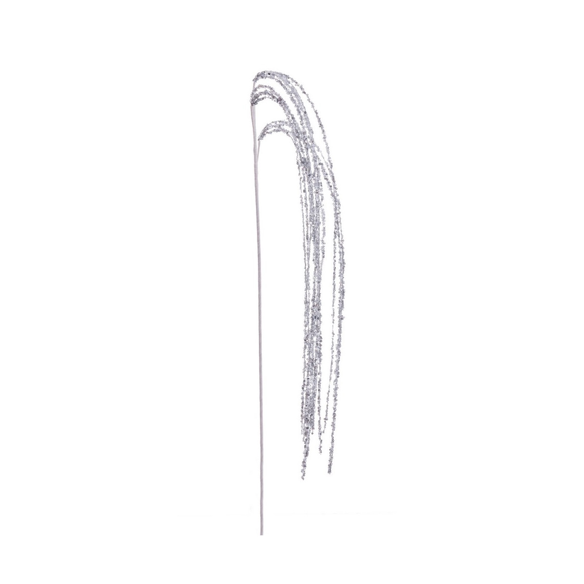 Rama purpurina plata 120 cm