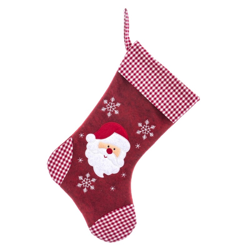 Calcetines Papá Noel Tejido 43 Cm Calcetines Papá Noel Tejido 43 Cm