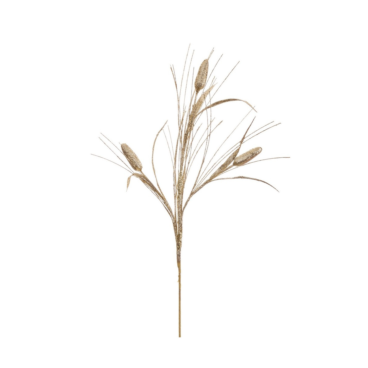 Rama purpurina plástico oro 60 cm