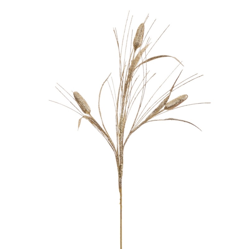 Rama purpurina plástico oro 60 cm