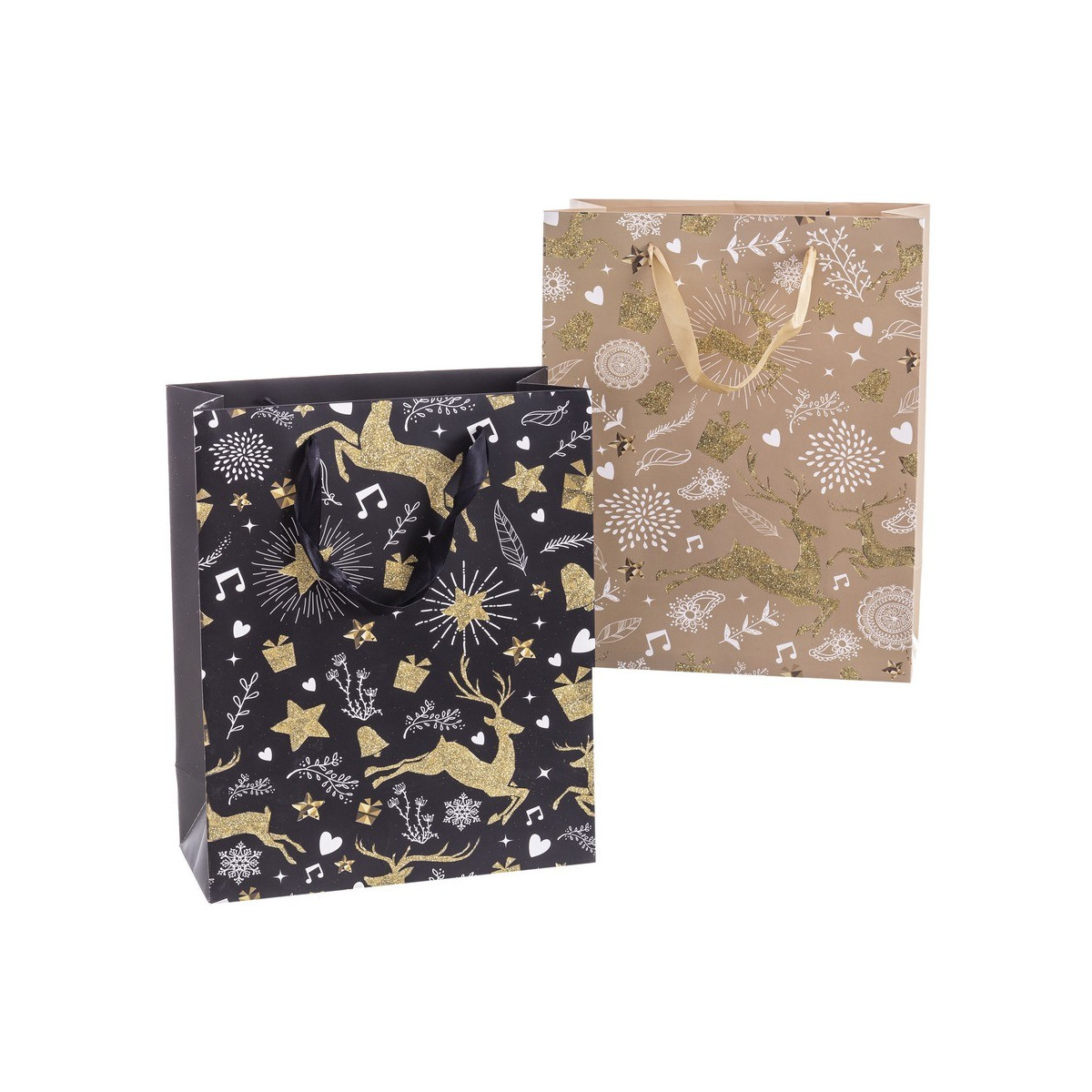 Bolsa 210 gr papel 2 m 26 x 12 x 32 cm