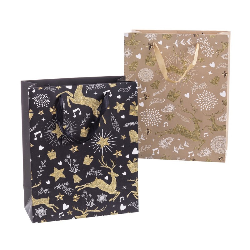 Bolsa 210 gr papel 2 m 26 x 12 x 32 cm