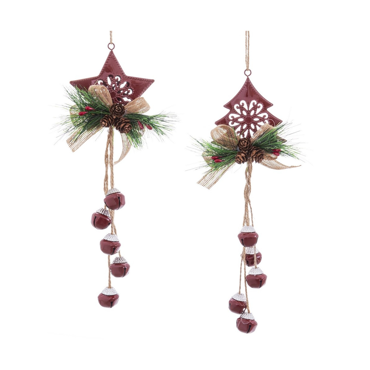 Colgante 5 cascabeles 2 m 9 x 2 50 x 35 cm