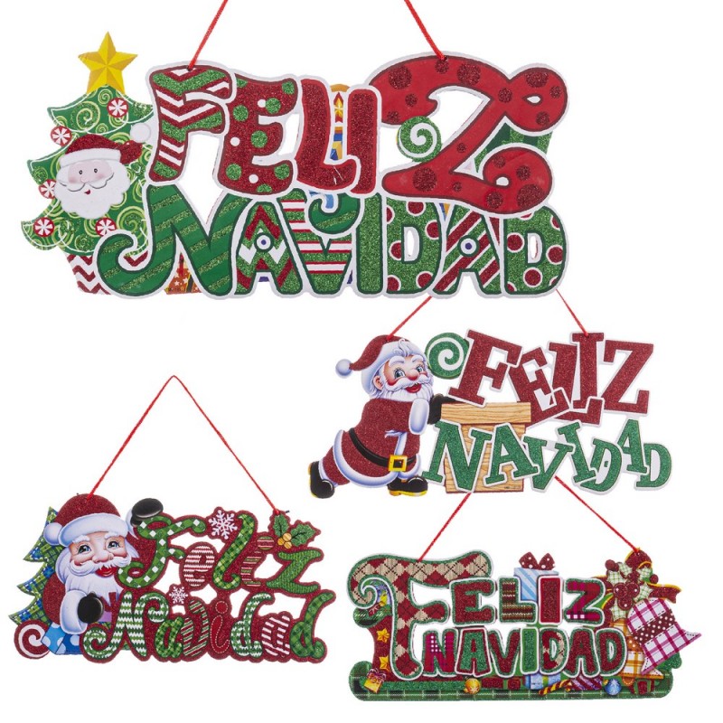 Colgante Feliz Navidad Foam 41 X 18 Cm Colgante Feliz Navidad Foam 41 X 18 Cm
