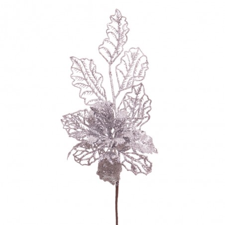Pick Poinsettia Plata 33 Cm