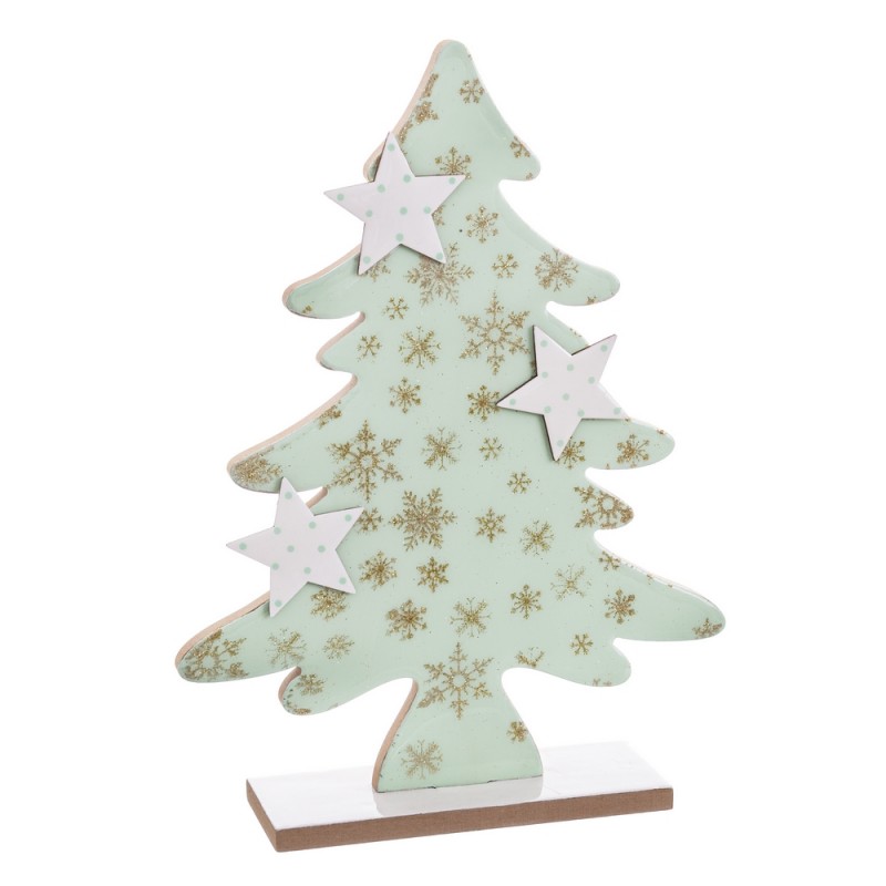 Peana árbol madera verde 21 x 5 50 x 28 cm