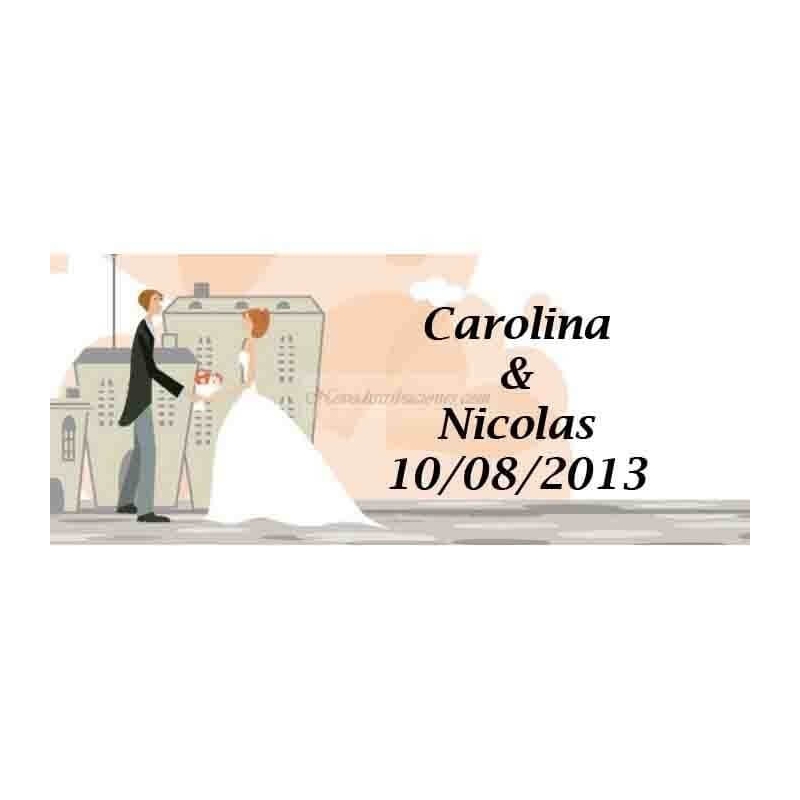 Adhesivo Personalizado City Adhesivo Personalizado City