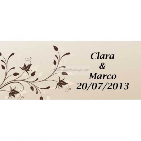 Adhesivo Personalizado Siena
