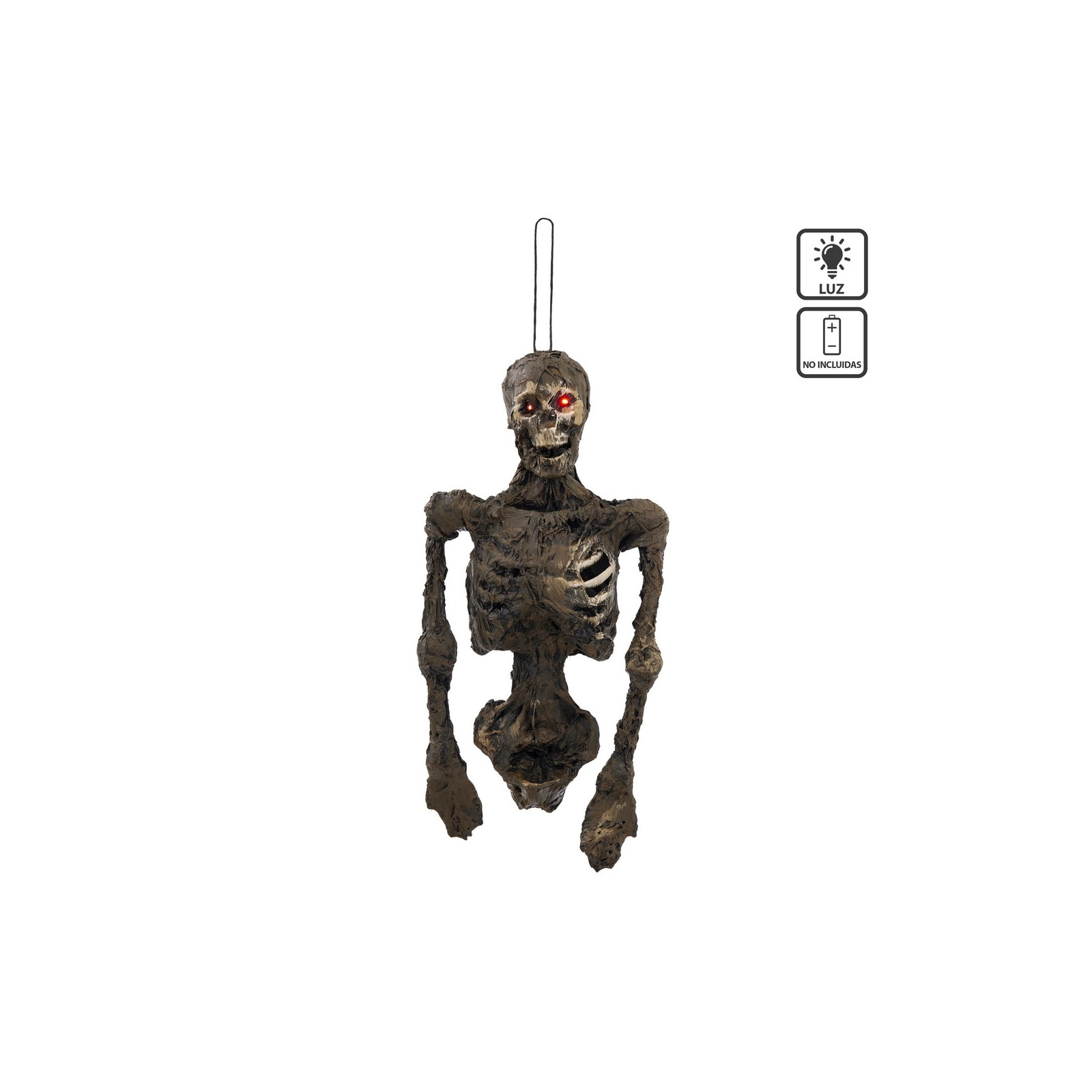 Esqueleto podrido 28 x 13 x 55 cm