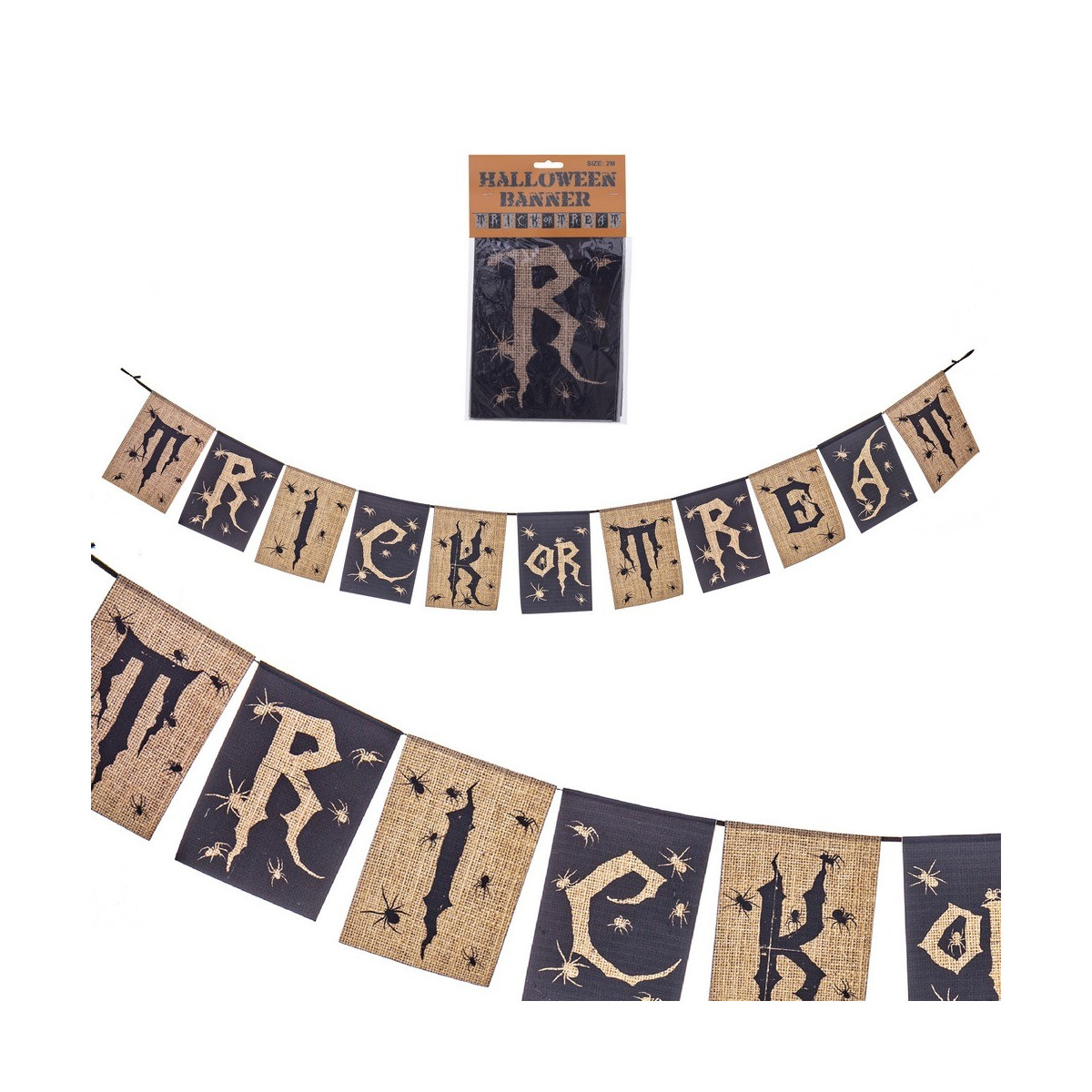 Guirnalda trick or treat 200 x 0 20 x 24 cm