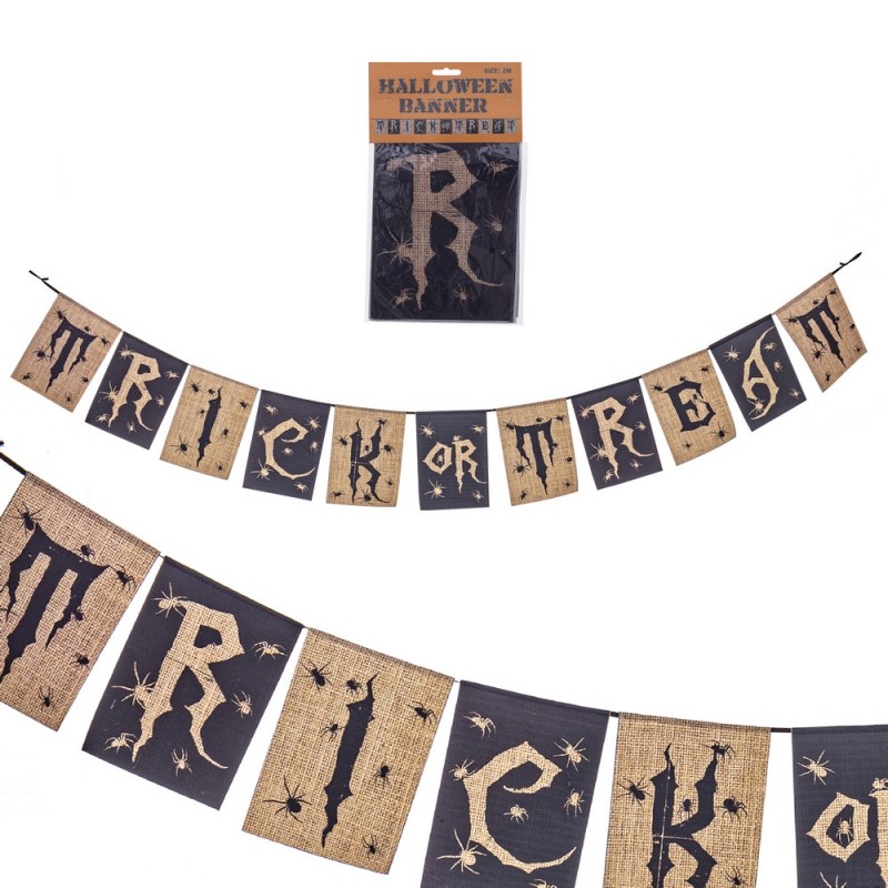 Guirnalda trick or treat 200 x 0,20 x 24 cm Guirnalda trick or treat 200 x 0,20 x 24 cm