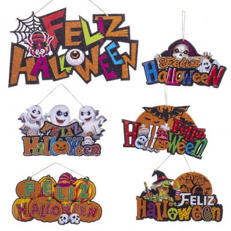 Cartel Feliz Halloween Foam 6 M 37 X 0,50 X 20 Cm