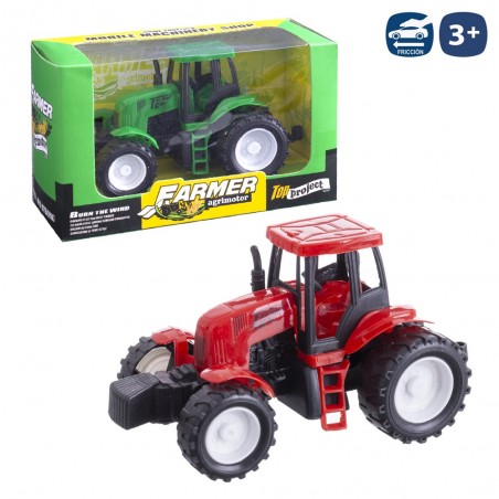 Tractor fricción 2 c 13 x 8 cm