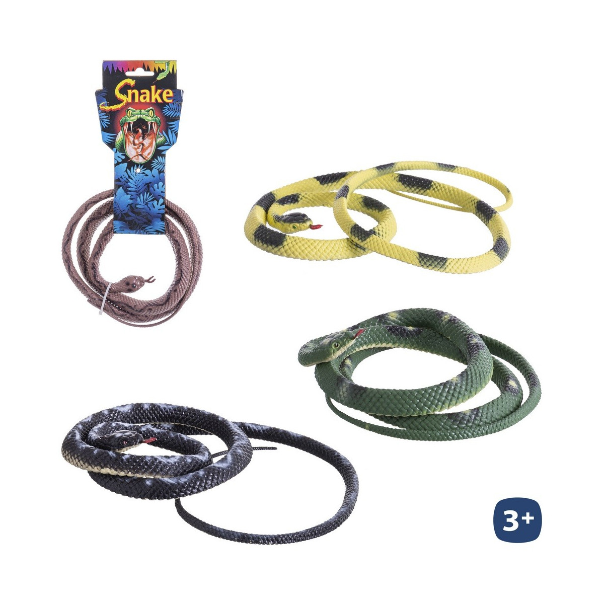 Serpiente cobra 4 c 125 cm