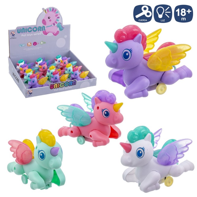 Unicornio Con Luz 4 C 13 Cm Unicornio Con Luz 4 C 13 Cm