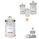 Vela Tarro Cristal Perfumada Blanco 6 X 11 Cm