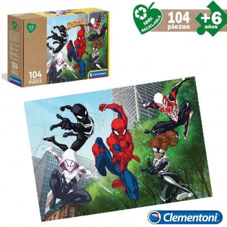 Puzzle 104 Pcs Eco Spiderman