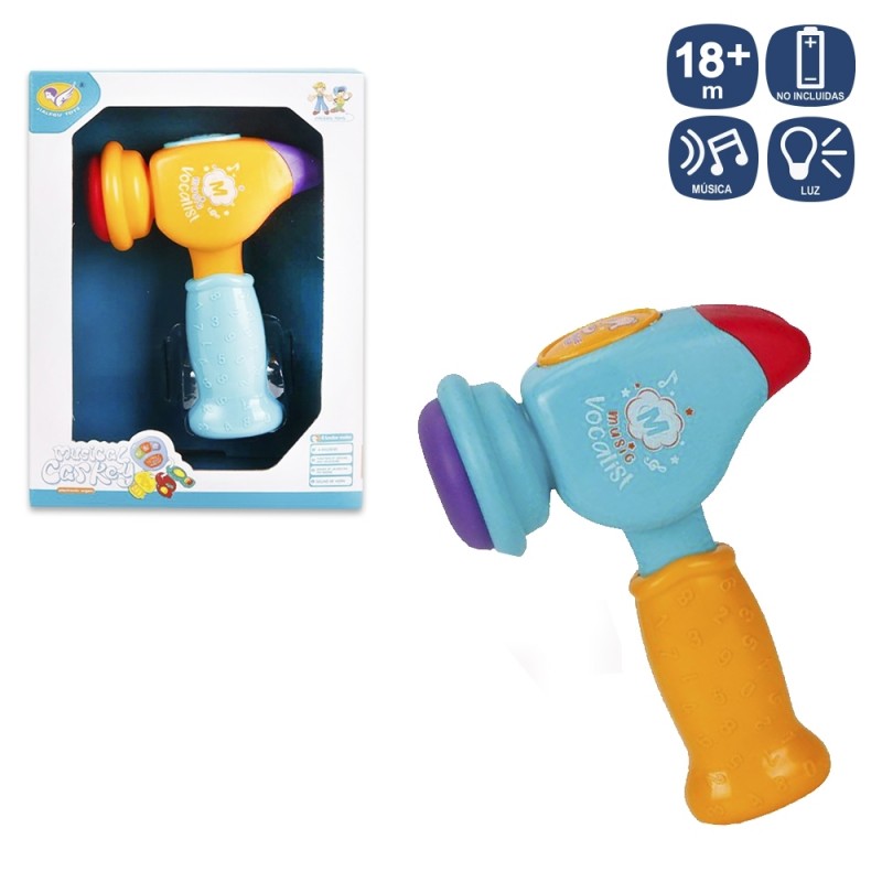 Martillo Musical Actividades 2 C 12 X 5,80 X 15,60 Cm Martillo Musical Actividades 2 C 12 X 5,80 X 15,60 Cm