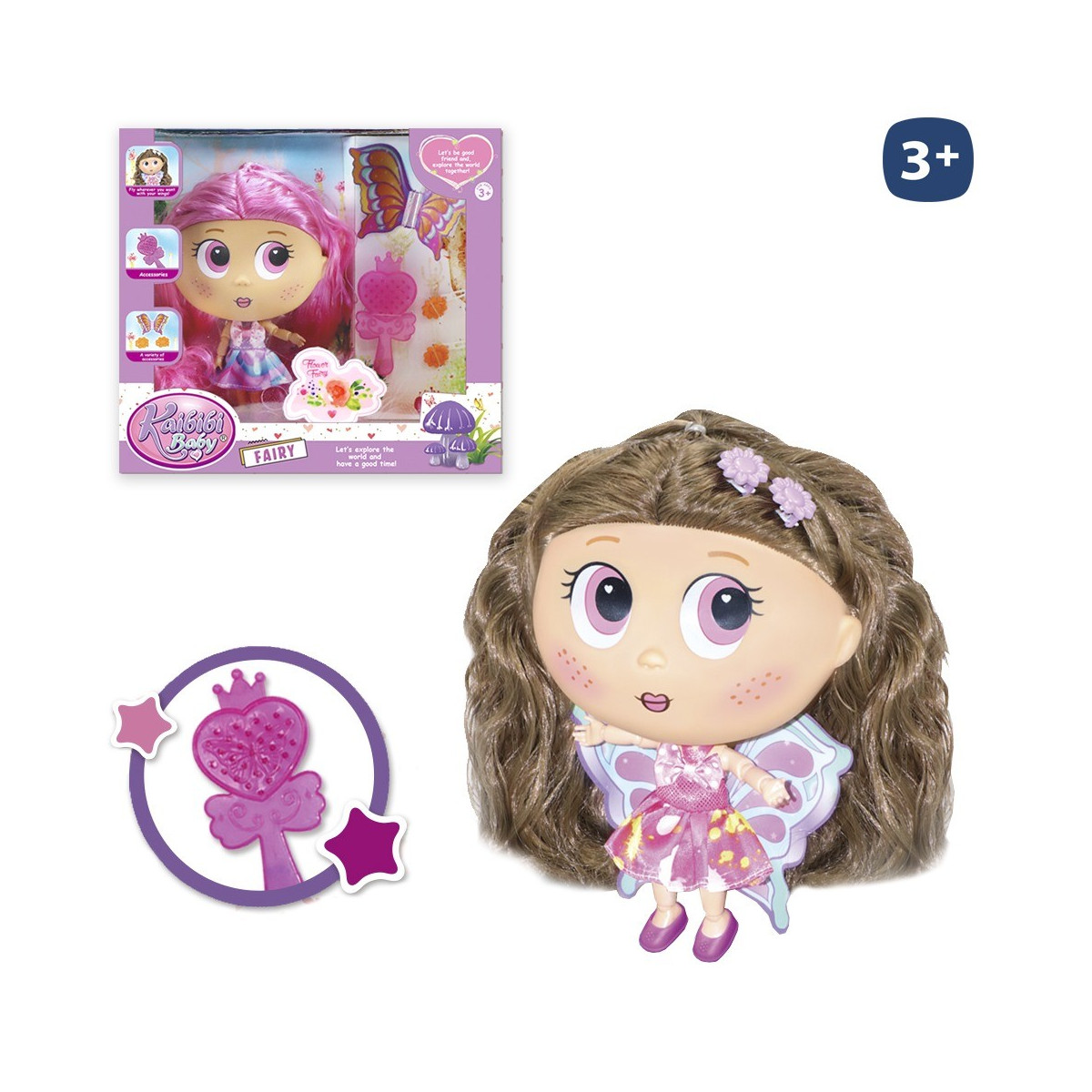 Muñeca Fairy Kaibibi M 12 X X 18 Cm