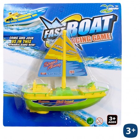 Barco Velero Eléctrico 17 Cm