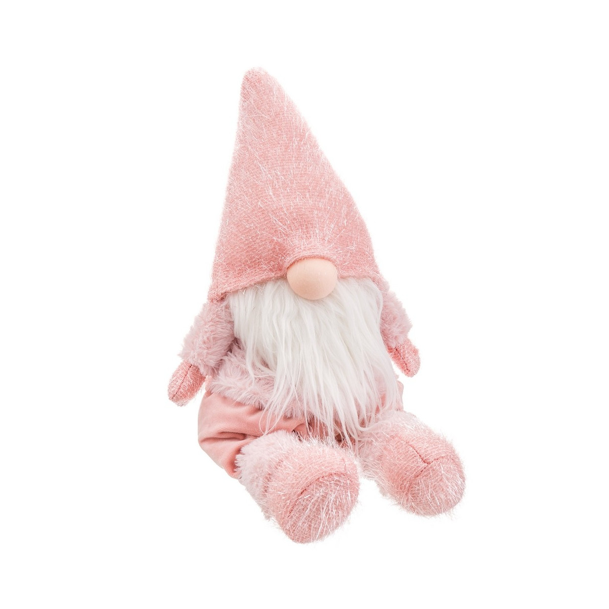 Papá noel piernas rosa 22 x 15 50 x 52 cm