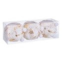 S 3 bolas cuadros foam oro 8 x 8 x 8 cm