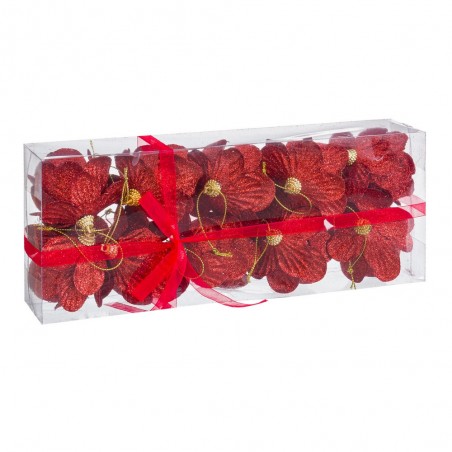 S 10 Bolas Piñas Foam Rojo 6 X 6 X 6 Cm