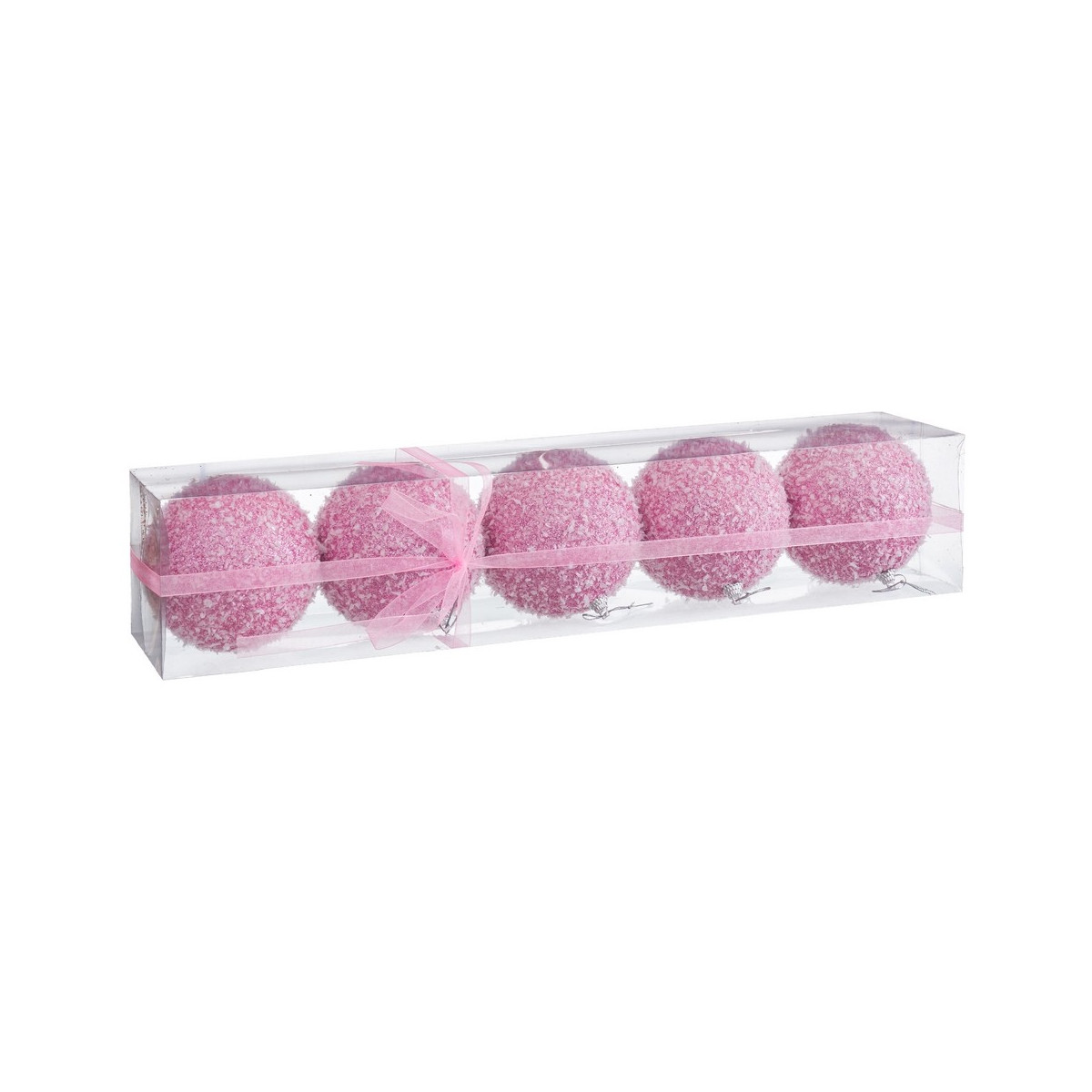 S 5 bolas foam rosa 10 x 10 x 10 cm