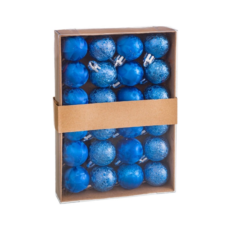 S 24 Bolas Aguas Plástico Azul 3 X 3 X 3 Cm S 24 Bolas Aguas Plástico Azul 3 X 3 X 3 Cm