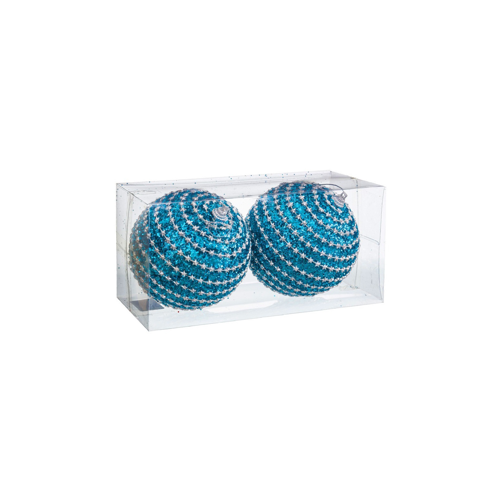 S 2 bolas polyfoam turquesa 10 x 10 x 10 cm