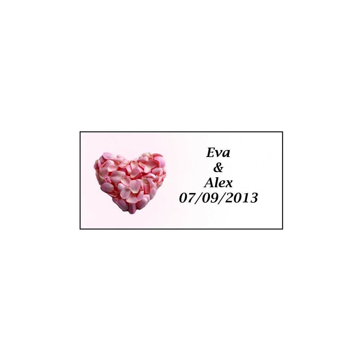 Pegatinas corazón