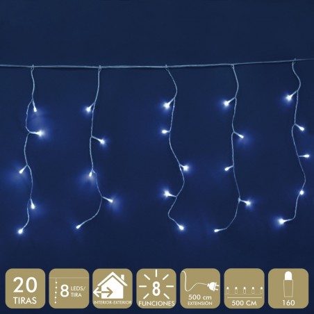 Cortina 160 Led Blanco