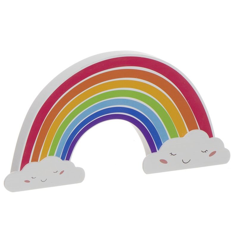 Arco iris de madera