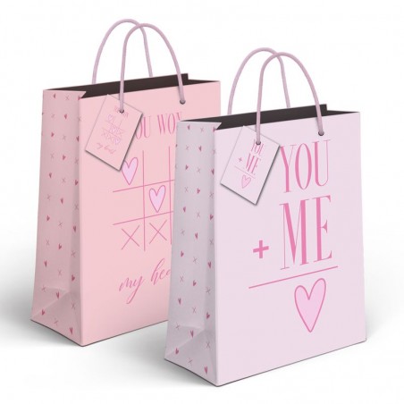 Bolsa papel xl love 2m