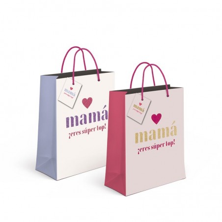 Bolsa Papel S Love Mamá 2c