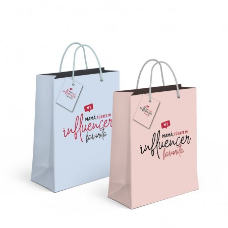 Bolsa Papel M Mamá Influencer 2c