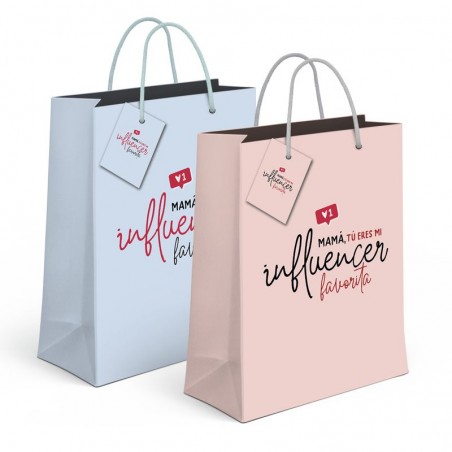 Bolsa Papel Xl Mamá Influencer 2c