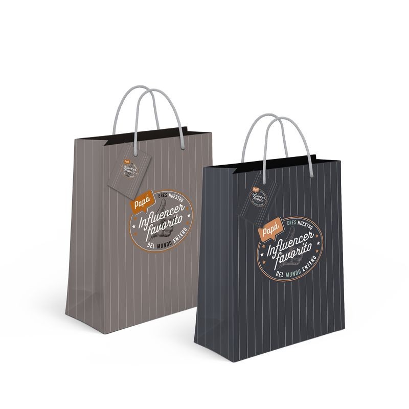 Bolsa Papel S Papá Influencer 2c Bolsa Papel S Papá Influencer 2c