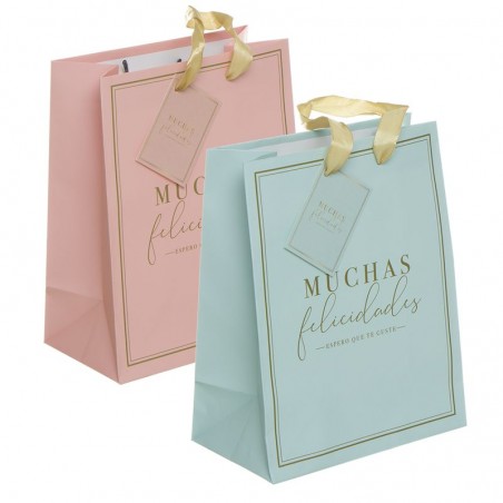 Bolsa Papel Xl Felicidades 2c