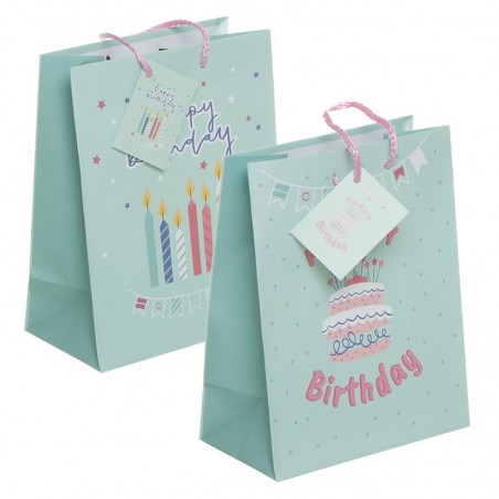 Bolsa papel xl happy birthday 2m