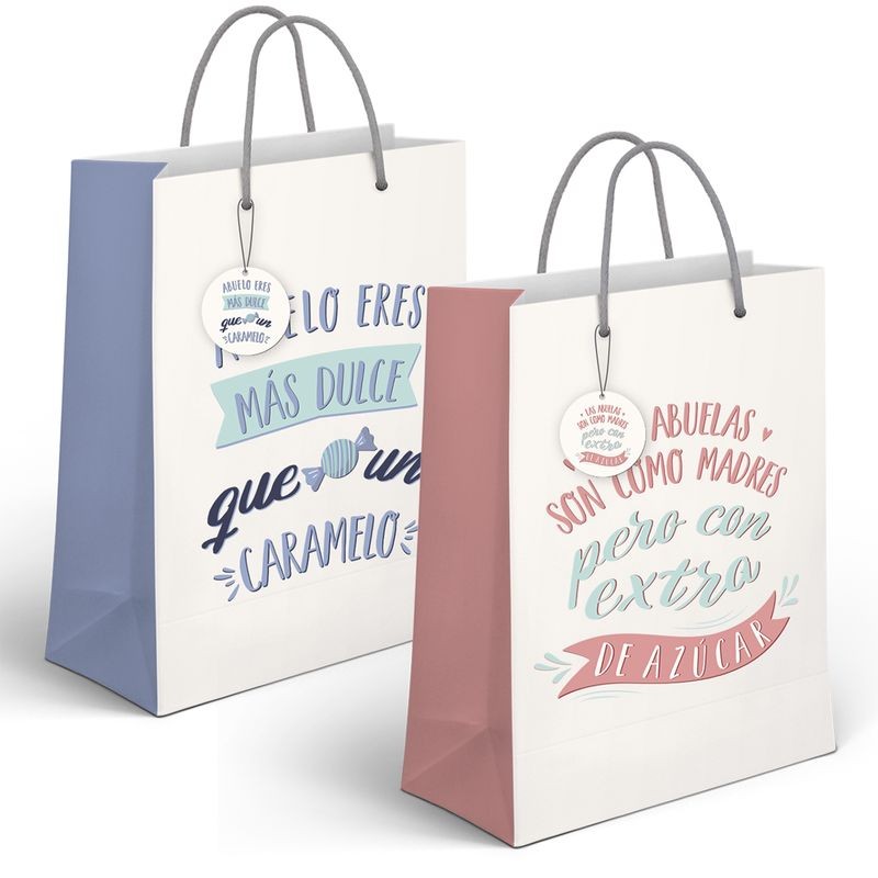 Bolsa papel para abuelos