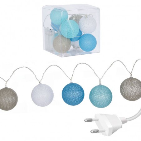 Guirnalda 18 Bolas Led Azules