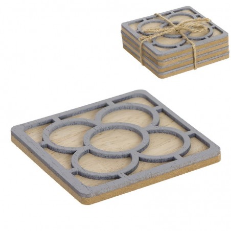 Set Posavasos panot 4 unidades