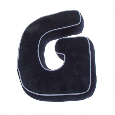 Cojin Forma Letra G Azul Marino
