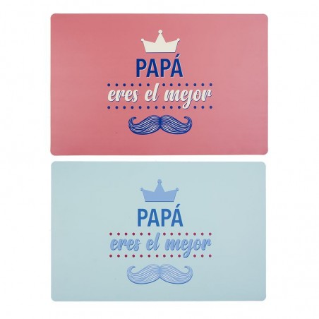 Individual Plastico Papá 2c