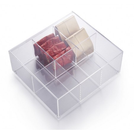 Caja Te Acrilico 6 Dptos.