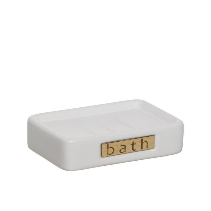 Jabonera bath blanco