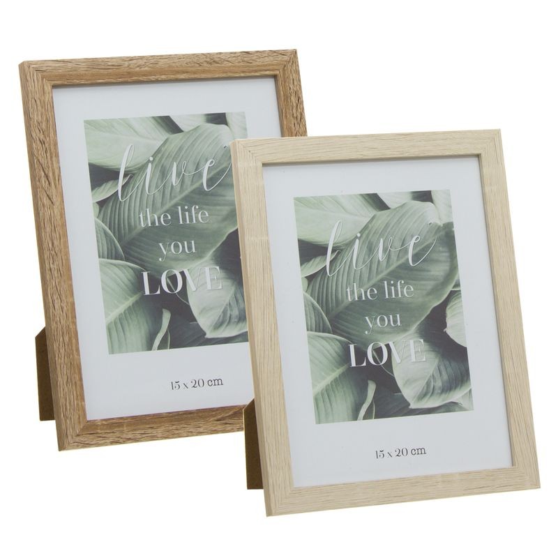 Portafotos de madera 15x20