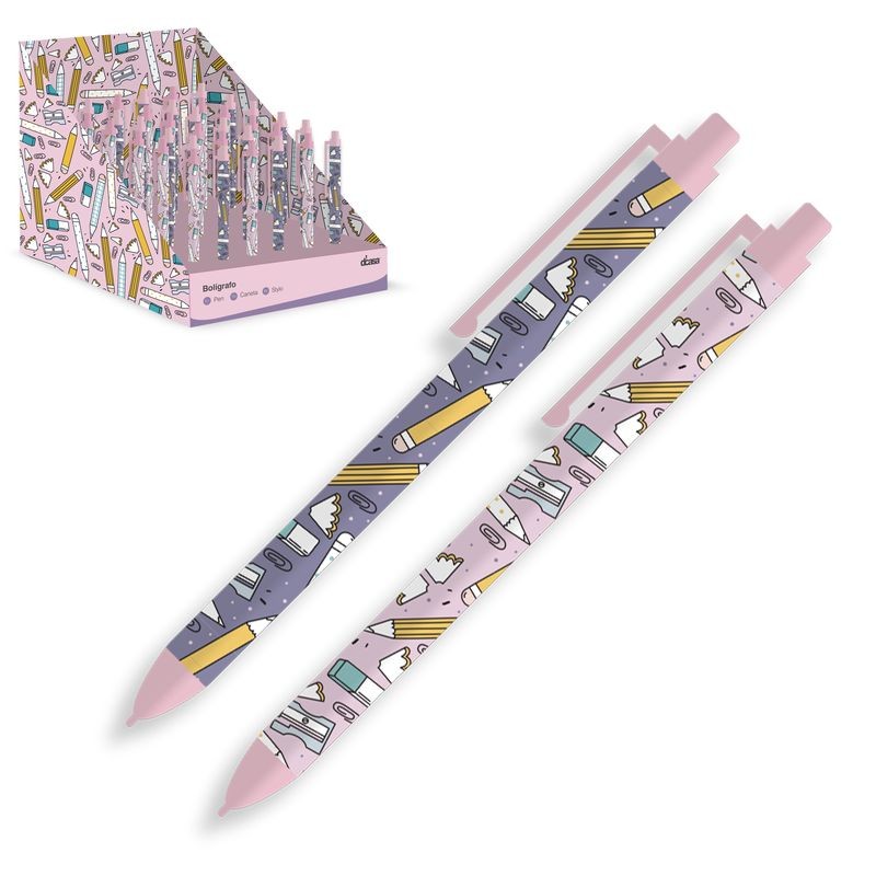 Boligrafo Pencils Lila 2m Boligrafo Pencils Lila 2m