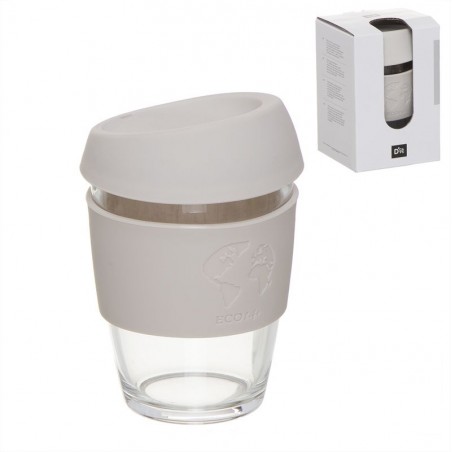 Vaso Para Cafe Reutiilizable 360ml Natural